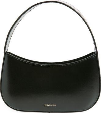 Mansur Gavriel Mini BonBon Leather Shoulder Bag in Black at Nordstrom