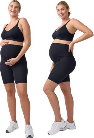 Ingrid & Isabel Contour Bike Short Bundle in Black at Nordstrom, Size X-Large