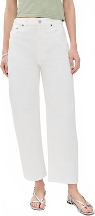 Daze Westward Barrel Leg Jeans In Swan