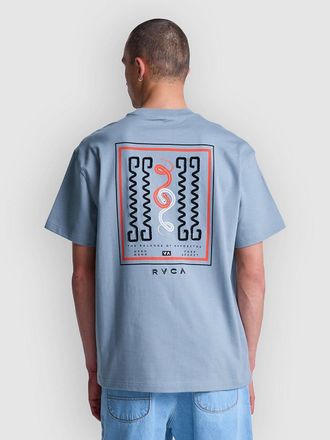 Rvca Amaze Snake T-Shirt grijs