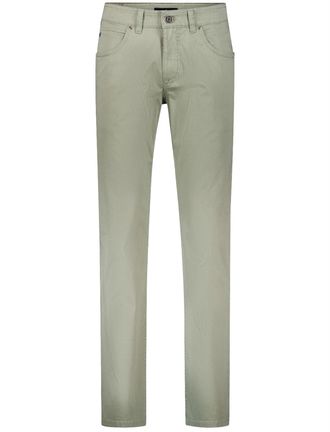 Gardeur pantalon 5-pocket groen normale fit katoen