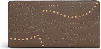 Radley London Coin Street - Stud Large Bifold Wallet in Coffee at Nordstrom