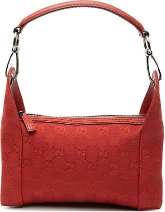 Gucci Pre-owned Gucci GG Canvas Shoulder Bag N7X52ZNLX358LLGN