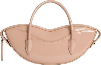 Fiorucci Iconic Nude Vinyl Lip-Shaped Mini Bag