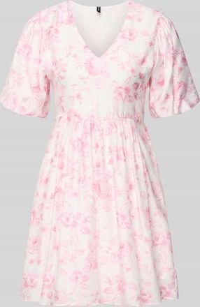 Vero Moda Tailliertes Freizeitkleid aus Viskose-Mix Modell BLISS in Hellrosa, Gr&ouml;&szlig;e XL