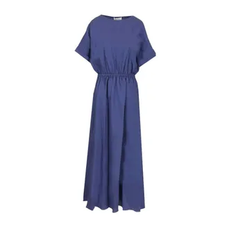 Matteau Relaxed Tee Midi Dress - female - Matteau - Midi Dresses - Blue - M - Dresses