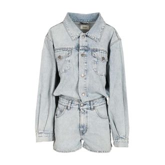 Haikure Playsuits, female, Blue, Size: M Elle Jumpsuit