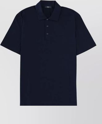 Herno cotton regular-fit short-sleeve polo shirt