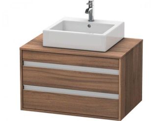 Duravit Ketho M&oacute;dulo Mural 6654, 2 Cajones, 800mm, Para Lavabo De - Duravit