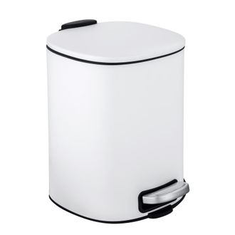 WENKO Cubo De Pedal Easy-close Alassio 5 Lts Negro