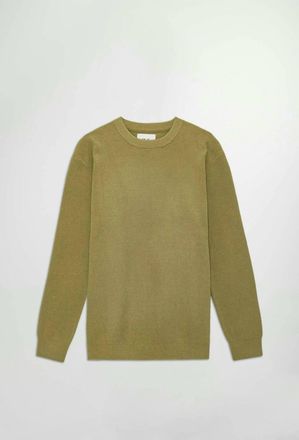 Nn.07 Mens Danny Long Sleeve Tee In Evergreen