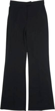 Max Mara Wide Trousers, female, Black, Size: XL Norcia Wide Trousers