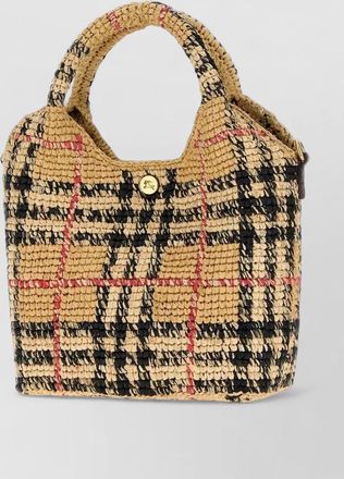 Burberry na raffia beach bag