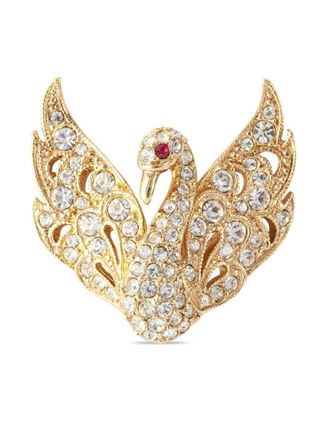 Susan Caplan Vintage Spilla Attwood & Sawyer Pre-owned anni 80 - Oro