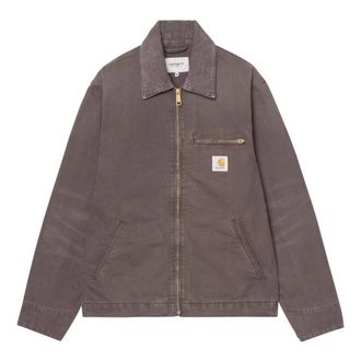 Carhartt Work in Progress Carhartt Wip, Light Jackets, male, Brown, Size: XL Detroit Jacket