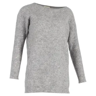 Acne Studios Knitted Sweater in Grey Wool