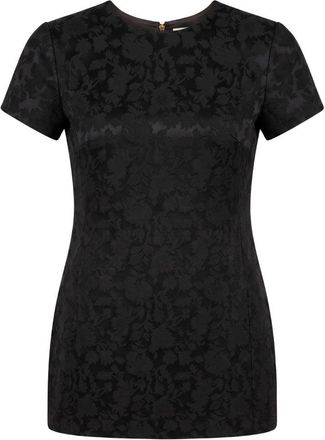Saint Laurent jacquard mini-jurk