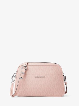 Michael Kors Jet Set Small Signature Logo Camera Crossbody Bag