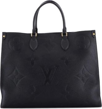 Louis Vuitton OnTheGo Monogram Empreinte Giant GM tote bag - Nero