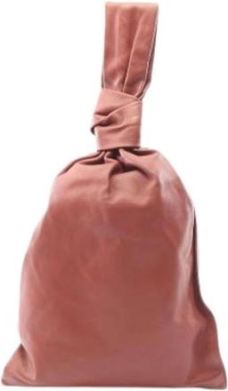 Bottega Veneta Pre-owned Vintage Handtas - Dames - Vintage Handtas - Rood - ONE Size - Leer - Vintage