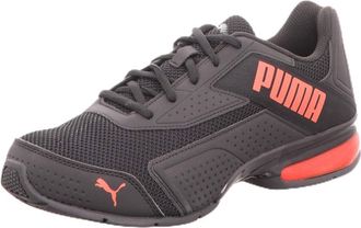 Puma Puma Leader Vt Nubuck Mens Trainers Black/Red 7.5