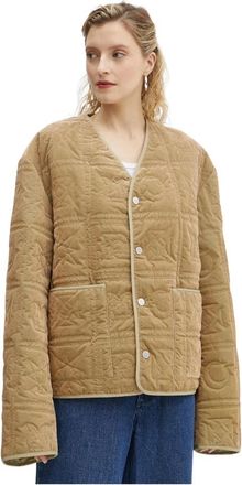 Nanushka Lichte Jassen - Dames - Zomerjassen - Bruin - L - Jassen
