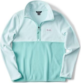 Cotopaxi Amado Fleece Pullover Fleecepullover f&uuml;r Damen | grau/t&uuml;rkis