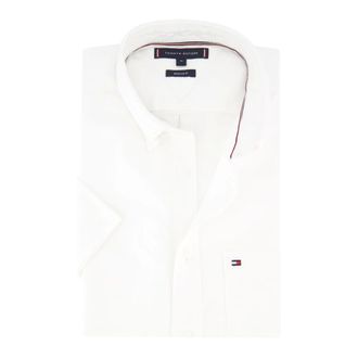 Tommy Hilfiger Heren, Overhemden, Wit, Maat: 2XL