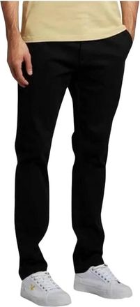 Lyle & Scott Regular Fit Chino Broeken - Heren - Chinos - Zwart - W38 - Katoen - Broeken