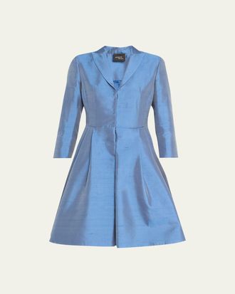 Akris Shiny Coat Dress