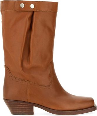 Isabel Marant Schoenen, Dames, Bruin, 36 EU, Leer, Ademe Enkellaarsjes