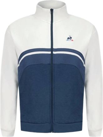 Le Coq Sportif Chaqueta Contemporain - Heren - Vesten met rits - Wit - M - Katoen - Hoodies & sweatvesten