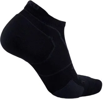 2XU Vectr Cushion No Show Socks in Black/titanium at Nordstrom, Size X-Large