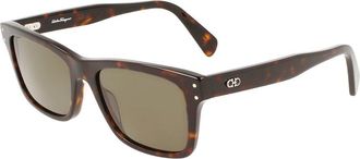 Ferragamo Mens Gancini 54Mm Sunglasses