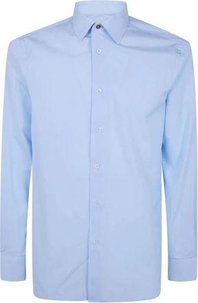 Paul Smith Formal Shirts - Heren - Zakelijke Overhemden - Blauw - 4XL - Overhemden