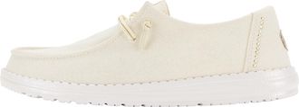 HeyDude Wendy Stardust, Womens Shoes, Slip-on Loafers, Comfortable & Light-Weight, Gold, 7 UK