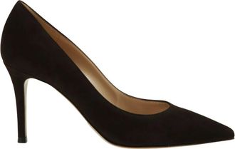 Gianvito Rossi 85 Pump - Shoes - Mujer - Marr&oacute;n - 38 1/2 EU