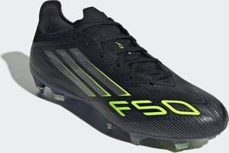 adidas adidas Performance Unisex F50 Pro Firm Ground Boots - Black - Size UK 11.5