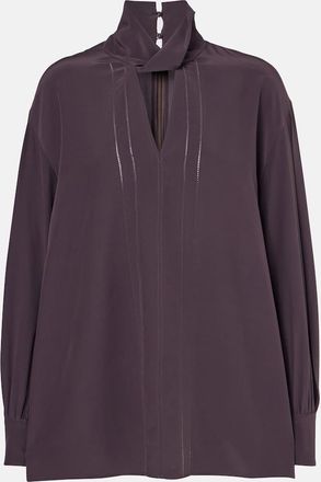 Joseph Rivoli silk crepe de chine blouse
