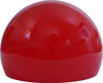 Hhg Hhg - Nunca Usado] Pantalla 106 Para L&aacute;mpara De Arco Y Colgante, Pantalla De Repuesto, &Oslash; 40cm, Pl&aacute;stico, Rojo