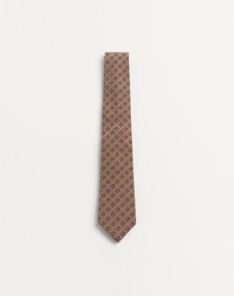 Valentino Garavani Valentie Micro-Check Silk Tie