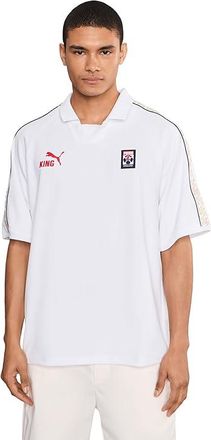 Puma King Fanpack England Jersey Mens Licensed Puma White/Puma Red/Matte Puma Gold : 2XL, Polyester