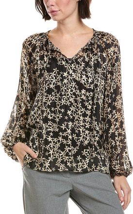 Vince Camuto Tie Neck Blouse
