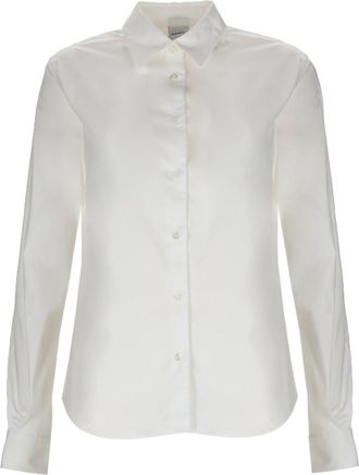 Aspesi White Slim Solid Shirt