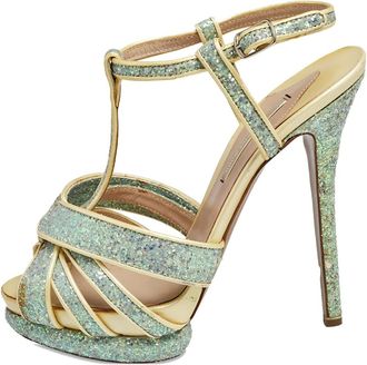 Nicholas Kirkwood Sandali con plateau 135mm Pre-owned - Blu