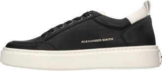 Alexander Smith Sneakers - Heren - Sneakers - Zwart - 43 EU - Leer - Schoenen