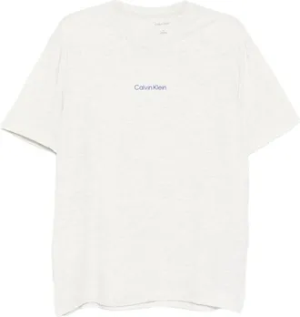 Calvin Klein Logo-print Crew-neck T-shirt