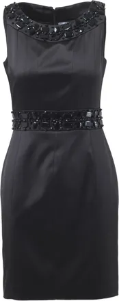 Blumarine Blugirl zijden cocktailjurk met kristallen versiering - jaren 2000
