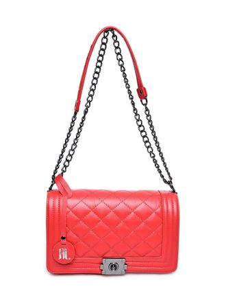 Anna Luchini Rood Rundleer Tas