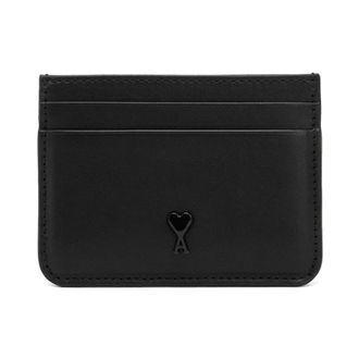 Ami Black Wallet Accessories Stylish - male - Ami Paris - Wallets & Cardholders - Black - ONE SIZE - Accessories